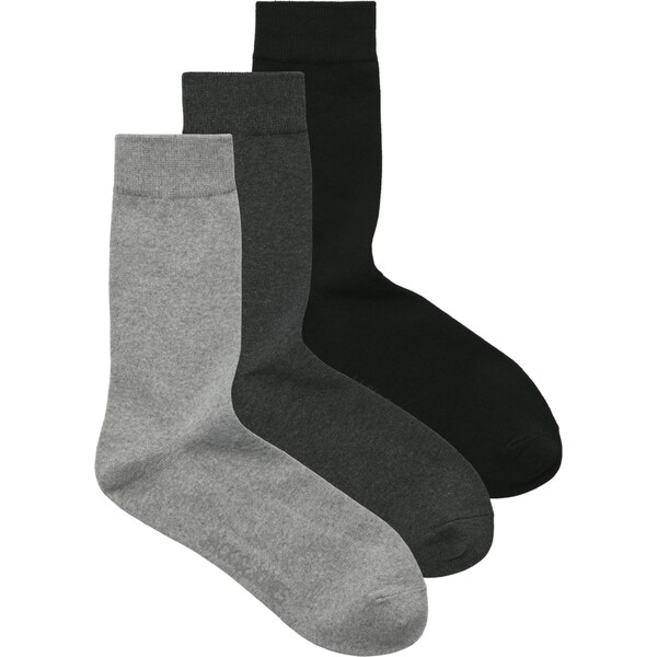 JACK & JONES Ponožky JACORDINARY sivá / antracitová / čierna 61834008