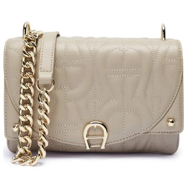 Aigner Kožená kabelka na rameno Diadora 61830843
