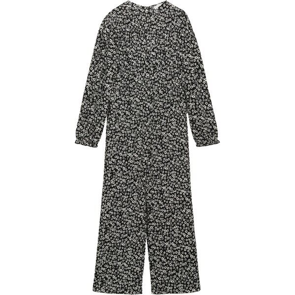 MANGO KIDS Overal NIDO čierna / biela 61947915