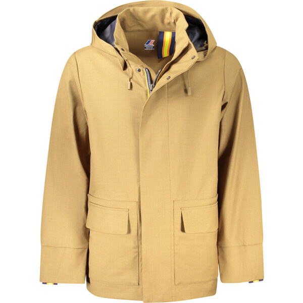 Pánsky hnedý trenčkot K-WAY 64711944