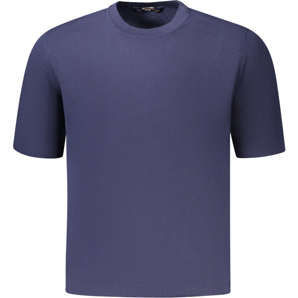 Pánske modré tričko K-WAY 64703970