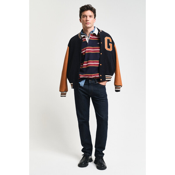 DŽÍNSY GANT REGULAR JEANS DARK BLUE 61838188