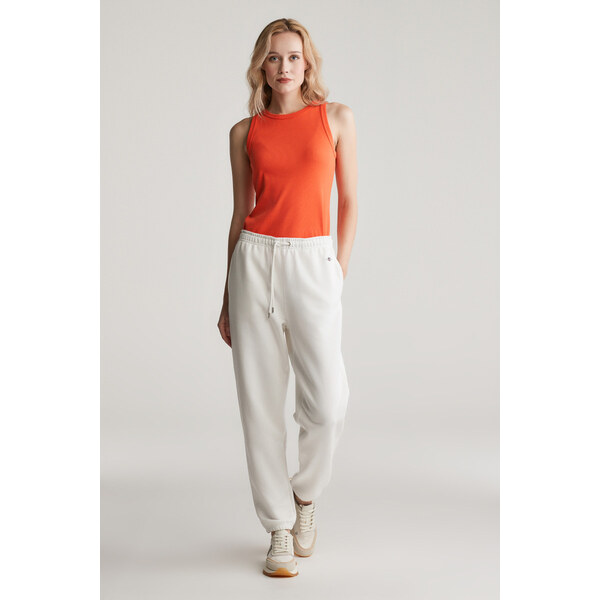 TEPLÁKY GANT REG SHIELD SWEATPANTS EGGSHELL 61838251