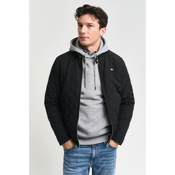 BUNDA GANT QUILTED WINDCHEATER BLACK 61838383