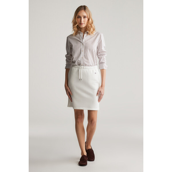 TEPLÁKOVÁ SUKŇA GANT REG SHIELD SKIRT EGGSHELL 61838247