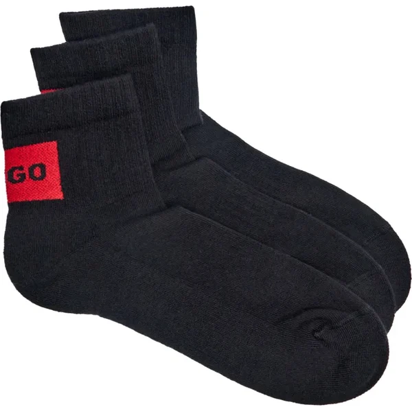 Hugo Bodywear Ponožky 3-balenie 3P SH RIB LABEL CC 60927968