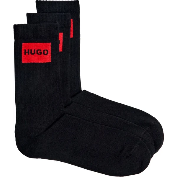 Hugo Bodywear Ponožky 3-balenie 3P QS RIB LABEL CC 60927967