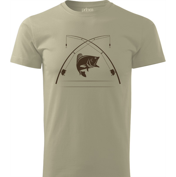 T-ričko Tričko pánske Ryba, udice, vlastný text 61862387