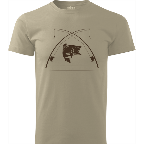 T-ričko Tričko pánske Ryba, udice, vlastný text 61862388