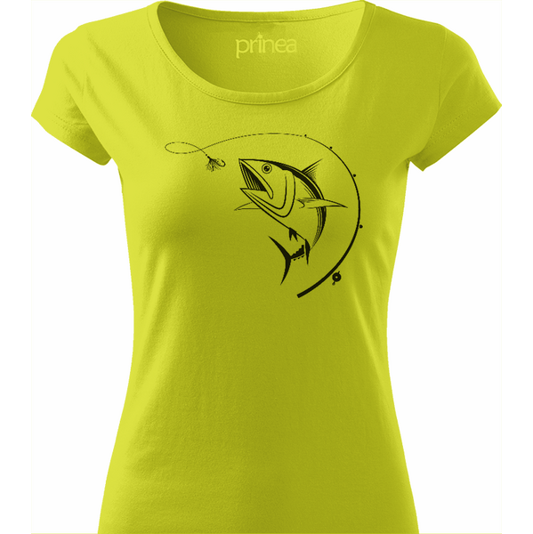 T-ričko Tričko dámske Ryba – muškárka 61866433