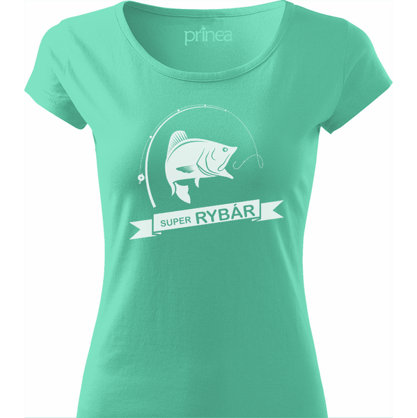 T-ričko Tričko dámske Super rybár 61866908