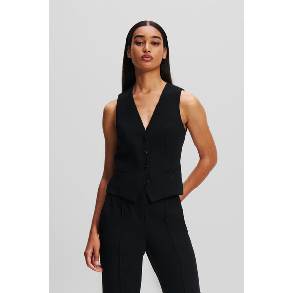 VESTA KARL LAGERFELD TAILORED WAISTCOAT 57740815