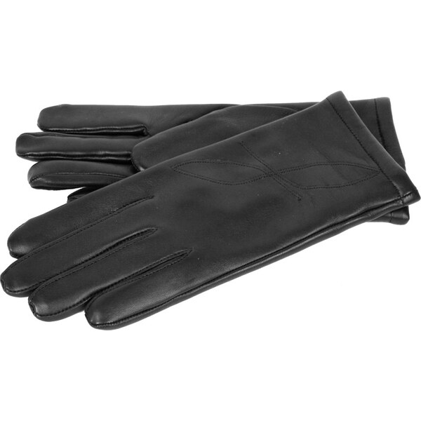 Kalinová Dámske kožené rukavice čierne - osmička 61882076