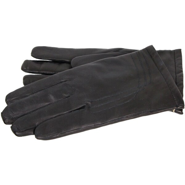 NAPA Pánske kožené rukavice čierne - linka 61882077