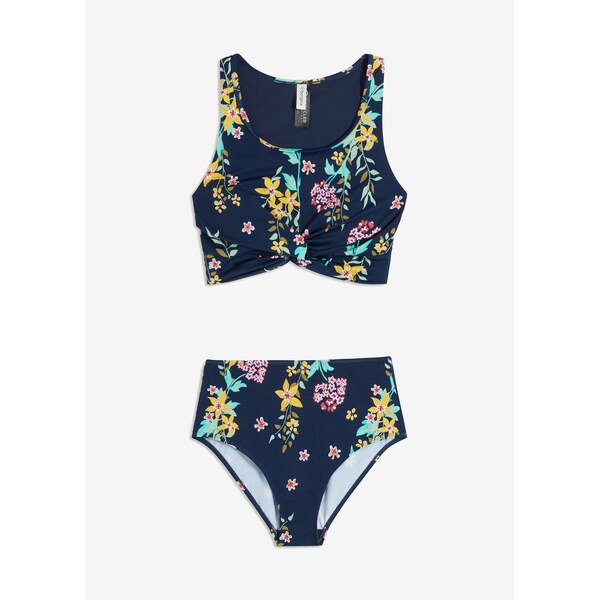 bonprix Bikiny bustier (2-dielne), z recyklovaného polyamidu, farba 44845632