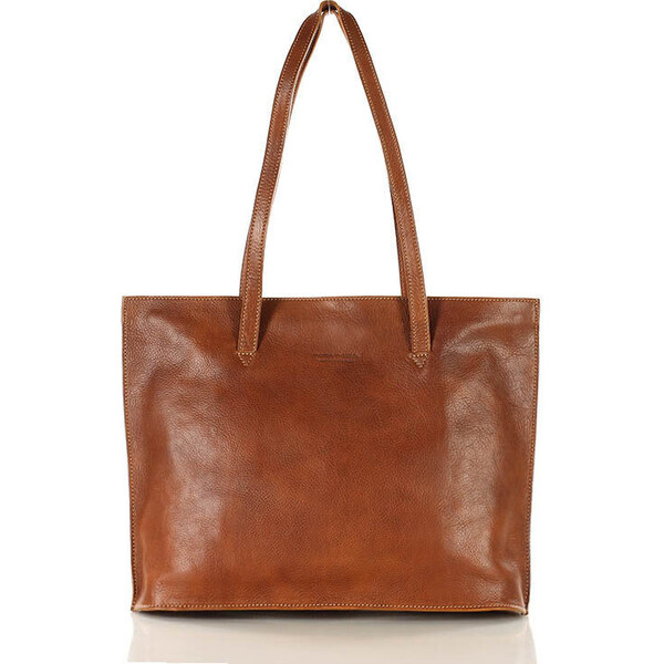 MARCO MAZZINI Svetlohnedá dámska business kabelka (420a) 61532744