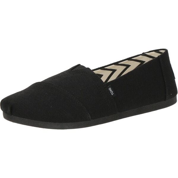 TOMS Papuče ALPARGATA čierna 62392455