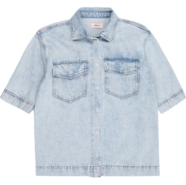 ONLY GIRLS Blúzka modrá denim 61950117