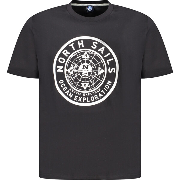 Čierne tričko NORTH SAILS s krátkym rukávom 64704309