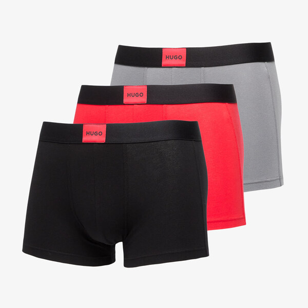 Boxerky Hugo Boss Galaxy Regenerative Cotton Stretch Trunk 3-Pack 61915471