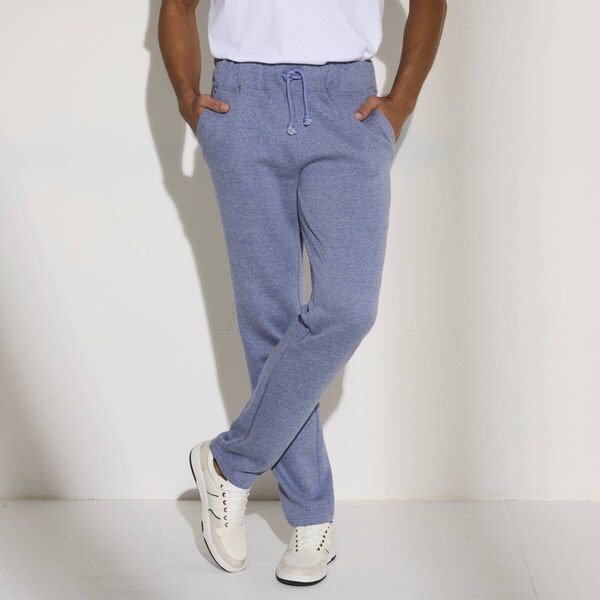 Nohavice z moltonu, rovný strih modrá džínsová 046 Blancheporte 61916537