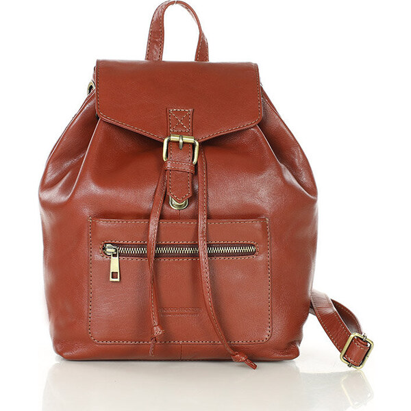 MARCO MAZZINI Hnedý batoh s vreckom (vs110b) 57254629