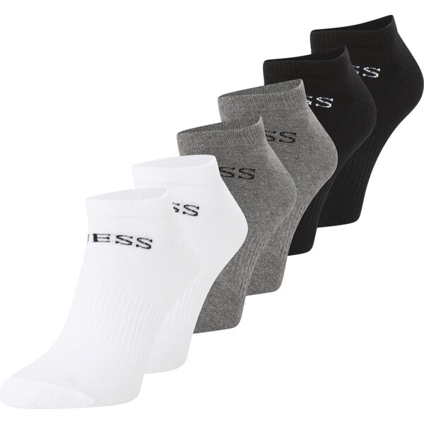 GUESS Ponožky sivá / čierna / biela 62073435