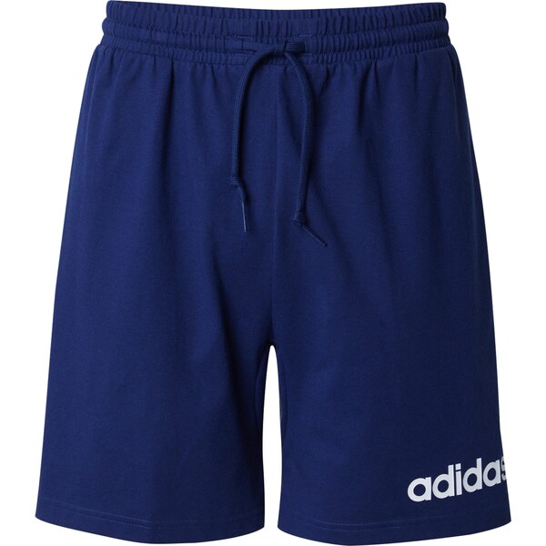 ADIDAS SPORTSWEAR Športové nohavice LIN SJ tmavomodrá / biela 61950432