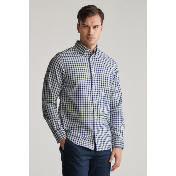 KOŠEĽA GANT REG ARCHIVE OXFORD CHECK SHIRT DEEP BLUE 47444967