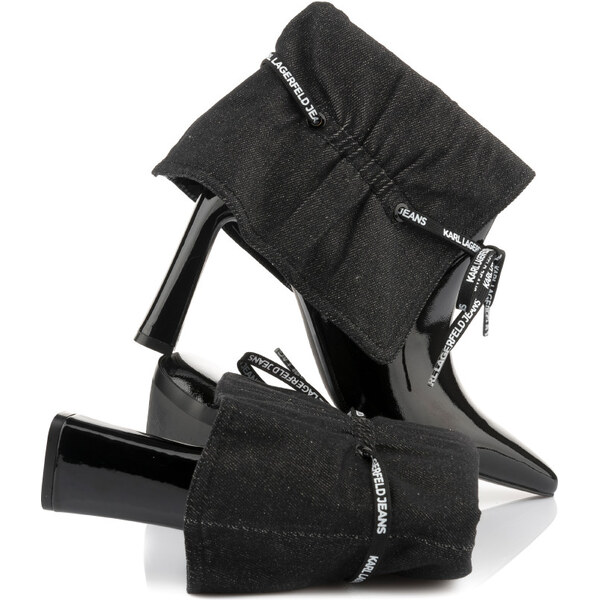 Karl Lagerfeld Jeans ČLENKOVÁ OBUV KARL LAGERFELD PANACHE FOLD DOWN 58170509