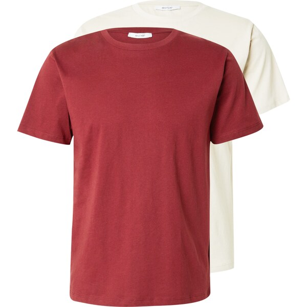 ABOUT YOU Tričko Lio sivá / bordová 61950652