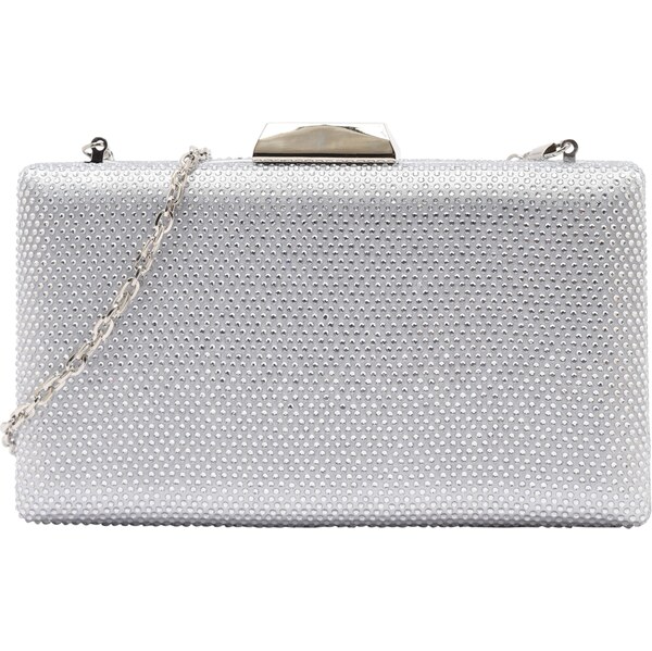 mascara Listová kabelka strieborná 61950612