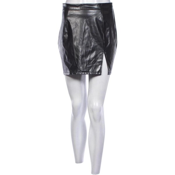 Kožená sukňa SHEIN 61936231