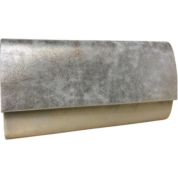 JOHN-C Strieborno-zlatá luxusná spoločenská kabelka FRENIE 61942890