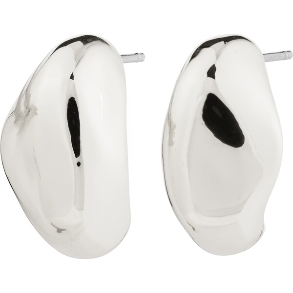 Pilgrim Náušnice Dune strieborná 62133489