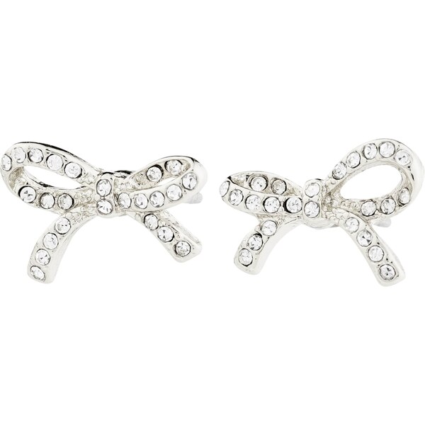 Pilgrim Náušnice Catharina strieborná 62133496