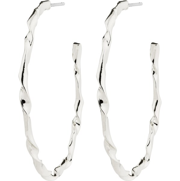 Pilgrim Náušnice Wyatt strieborná 62133536