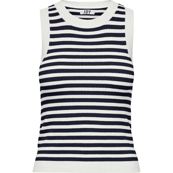 JDY Vyšívaný top JDYAYA námornícka modrá / biela 62529833