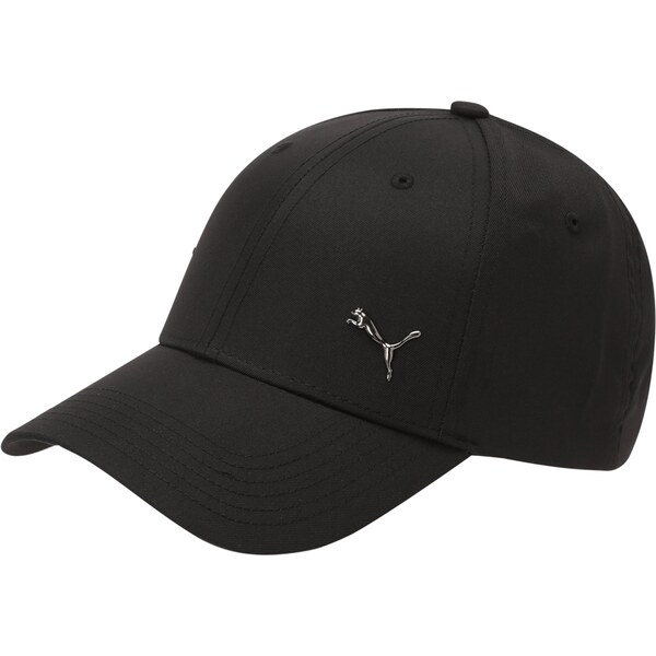 PUMA Čiapka ESS čierna / strieborná 61947181