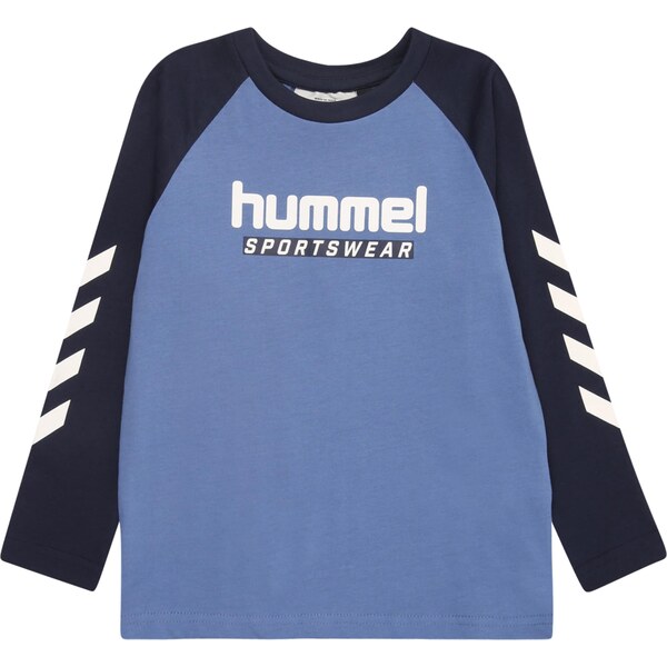Hummel Funkčné tričko modrá / námornícka modrá / biela 61949149
