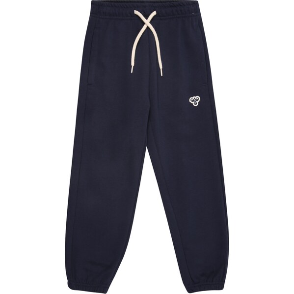 Hummel Športové nohavice námornícka modrá / biela 61949155