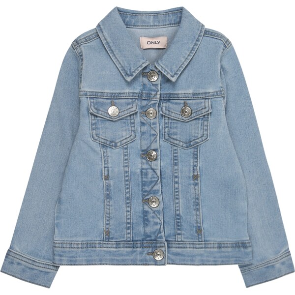 Only Mini Prechodná bunda KMGSara modrá denim 61949140