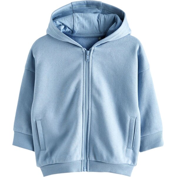 Next Tepláková bunda svetlomodrá 61946347