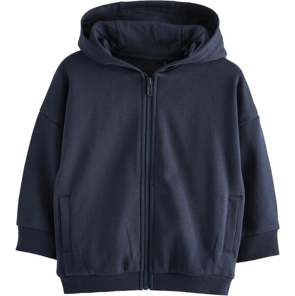 Next Tepláková bunda námornícka modrá 61946472