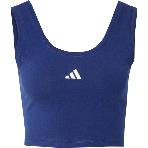 ADIDAS SPORTSWEAR Športový top Essentials tmavomodrá / biela 63212031