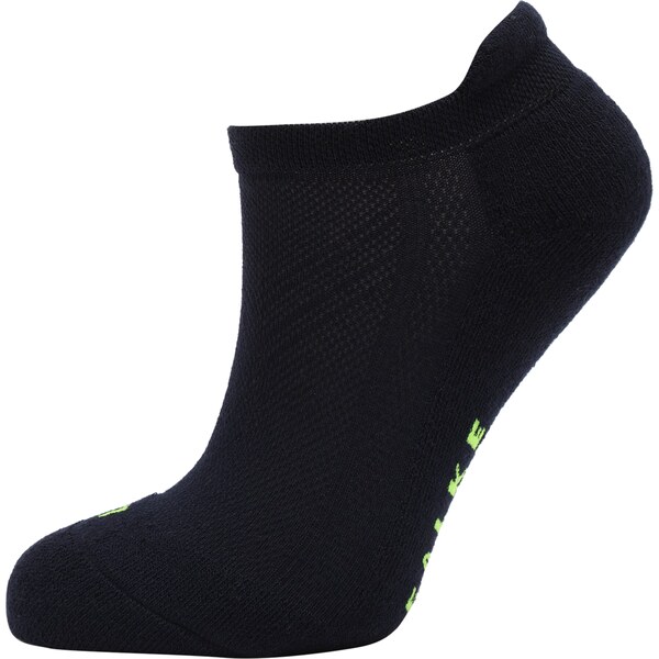 FALKE Športové ponožky Cool Kick neónovo zelená / čierna 61964960