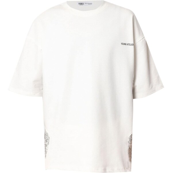 VAMOS CLO Tričko čierna / šedobiela 62053039