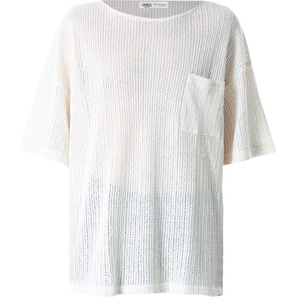 VAMOS CLO Tričko šedobiela 62053060