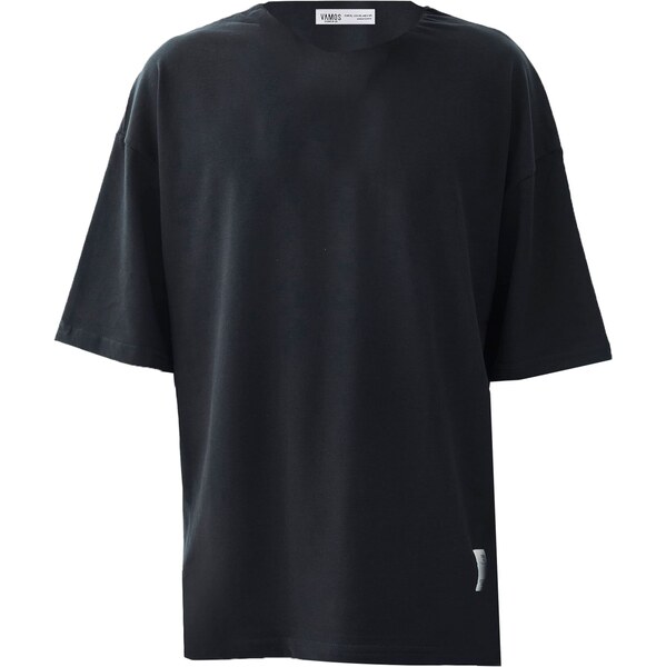 VAMOS CLO Tričko červená / čierna / biela ako vlna 62053074