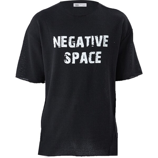 VAMOS CLO Tričko čierna / biela 62053078